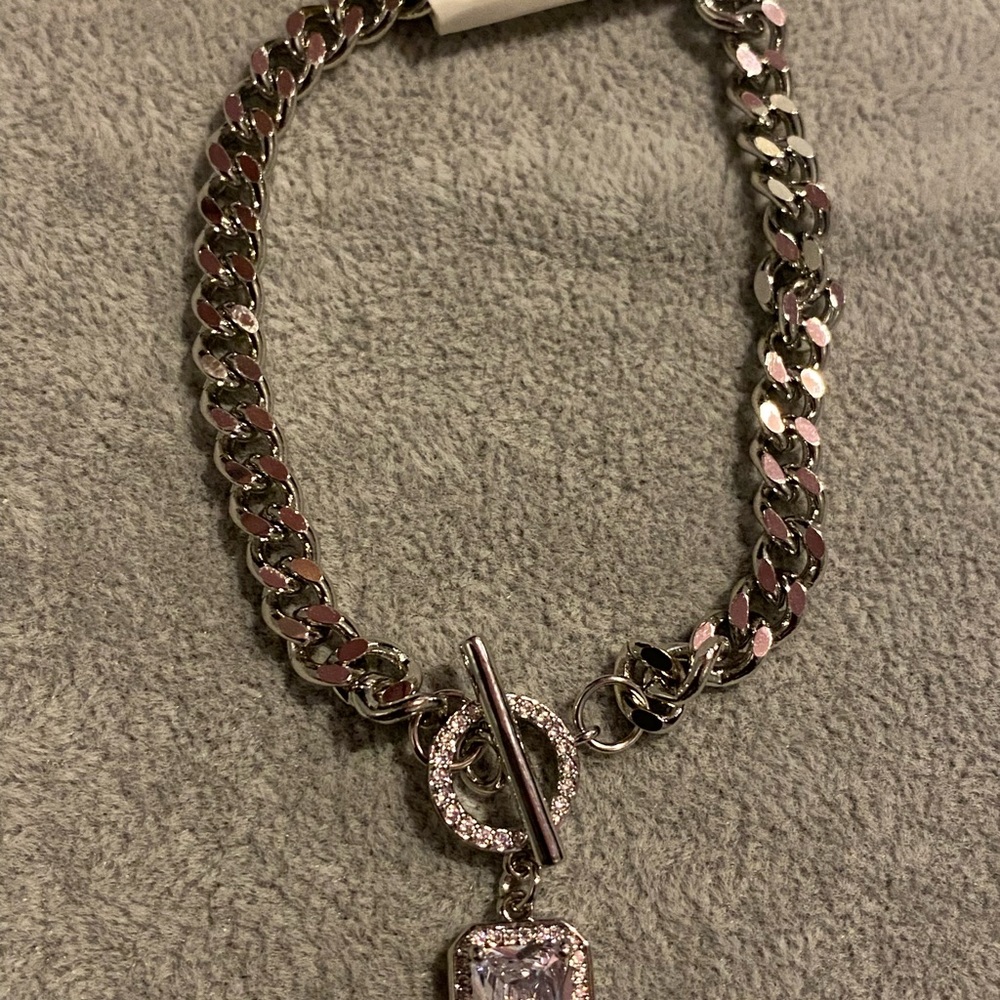 Goldfilled filled silver toggle bracelet
